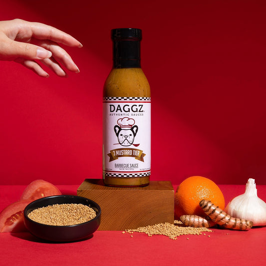 3 Mustard Tier Barbecue Sauce